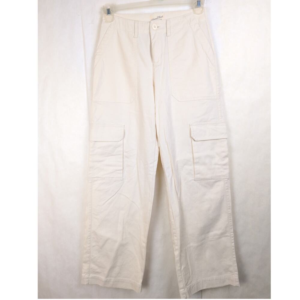 Universal Thread cotton wide leg cargo pants size 2 Gorpcore Utility Minimal